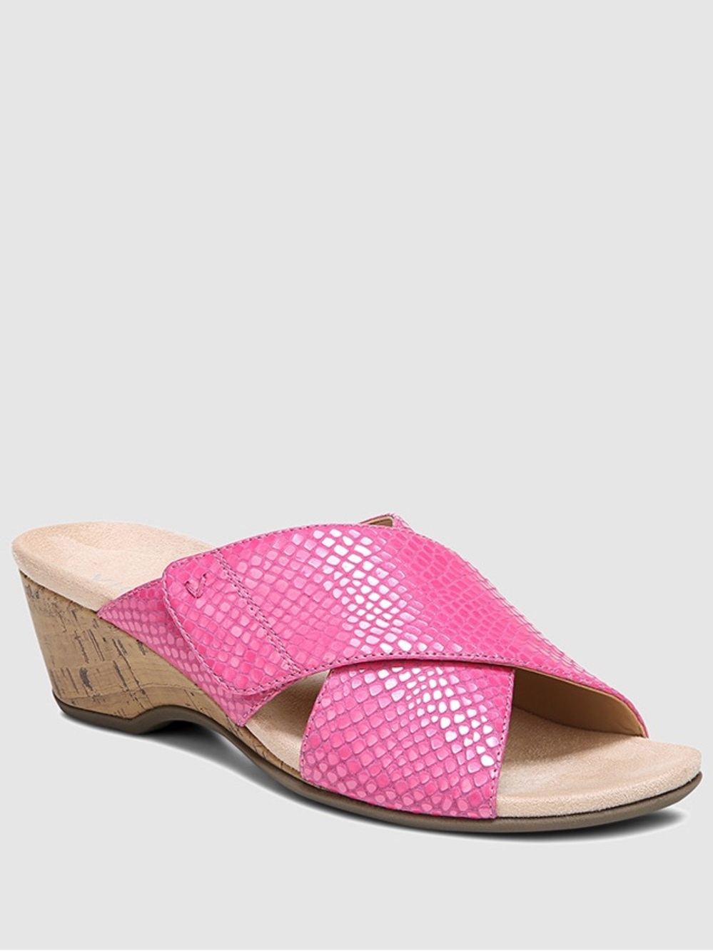Vionic Leticia Crisscross Wedge Sandal